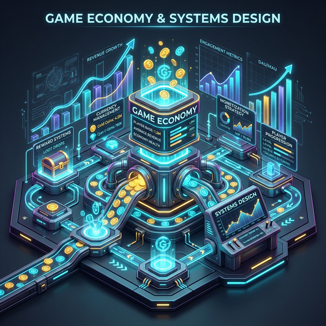 Game Economy Systems Graphic